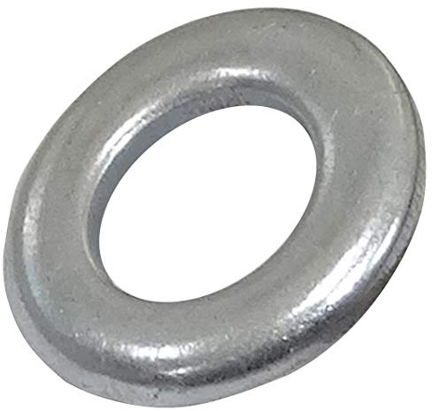 AERZETIX C44506 Rondelles plates M6 1.4mm DIN125 Lot de 100 | Acier zingué, Couleur argent, Pour vis/boulon M6, Assemblage écrou étanchéité fixation