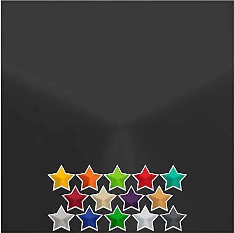 StoffTex Tischdecke I Tischläufer I Tischtuch I Tischwäsche I Dauerhaft Kratzfest I Tischdekoration aus Polyester für Wohnzimmer, Esszimmer, Balkon, Garten (Schwarz, 120 x 160 cm)