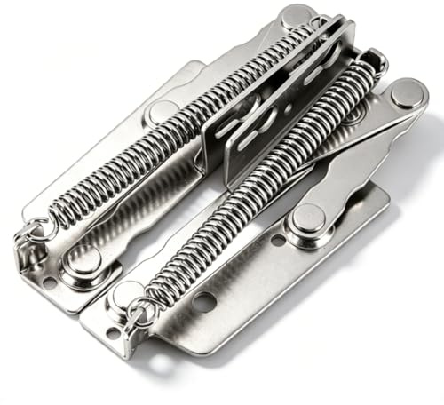 Cerniera per alzata a 80° Cerniera a molla, meccanismo per tavolo pieghevole sollevabile Cerniera per montaggio hardware con cerniera in acciaio inossidabile Rack per letto, divano, armadio, porta del