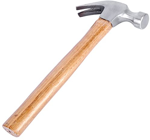 1 Pcs Marteau Charpentier, Multifonction Marteau, Marteau Acier Forgé, Marteau Griffes Acier, Mini Klauenhammer avec Manche en bois Ergonomique et Applicable à diverses occasions
