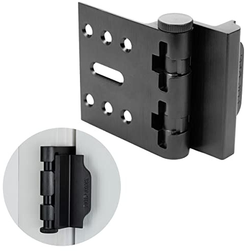 FlipLok High Security Door Lock - 10X Stronger Than a Deadbolt, Keypad Lock, Black, Keyless