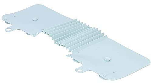 Paraspruzzi per Lavello Cucina, Paraspruzzi Acqua Estensibile per Lavello da Cucina con Ventose, 42,5 x 17 cm(Azzurro)