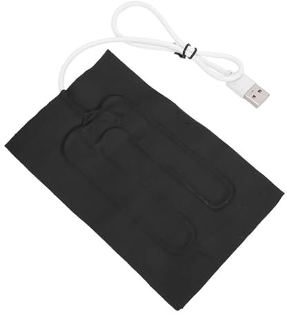 Qcwwy Scalda Stoffa Portatile, 5 V 1 A 5 W Riscaldamento Rapido Tappetino Riscaldante in Stoffa Pieghevole Scalda Stoffa Elettrico USB Scalda Stoffa Elettrico Riscaldamento per Sedile