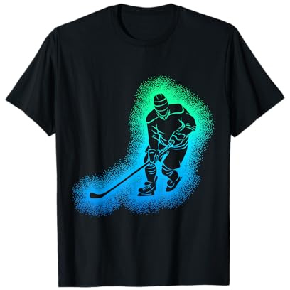 Eishockey Kinder Jungen Herren T-Shirt