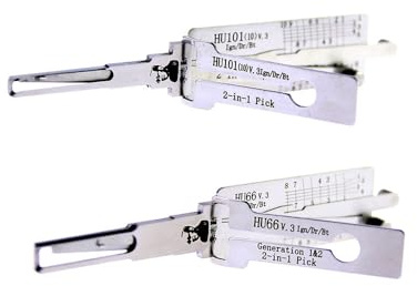 Professionelles Auto LiShi HU66 HU101 Dietrich- und Decoder-Werkzeug-Set für Autotürschlösser, Schnellöffner, unverzichtbare Schlosser-Werkzeuge für Kfz-Schließsysteme