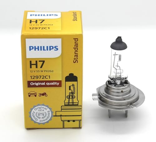 For PHILIPS 12972C1 PX26d H7 12V55W halogen premium lighting