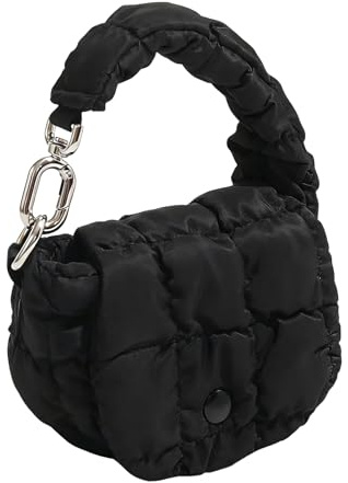 Generico Mini - Borsetta Carina Con Cinturino A Polso,Mini Borsa Trapuntata - per Attività All'aperto Serata Viaggio Appuntamenti Pendolarismo