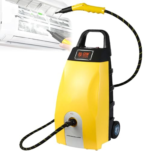 Nettoyeur Vapeur Professionnel, Nettoyeur Vapeur Multiusage, Capacité 3,5L et 9 Outils Spéciaux, Puissance Maximale 3000W, pour Surfaces Délicates et Lavage Auto, Nettoyeur Haute Température