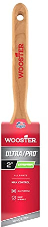 Wooster Brush 4153-2 Ultra/Pro Extra-Firm Lindbeck Angle Sash Paintbrush, 2-Inch, Black,Purple, No Color