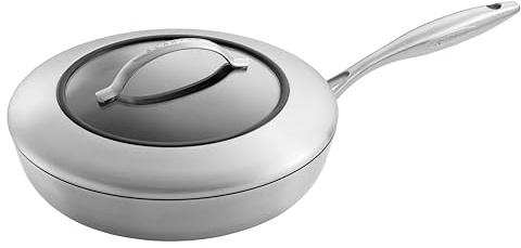 SCANPAN CTX Schmorpfanne mit Deckel 28 cm, Induktion, 5-Schicht, Ofenfest