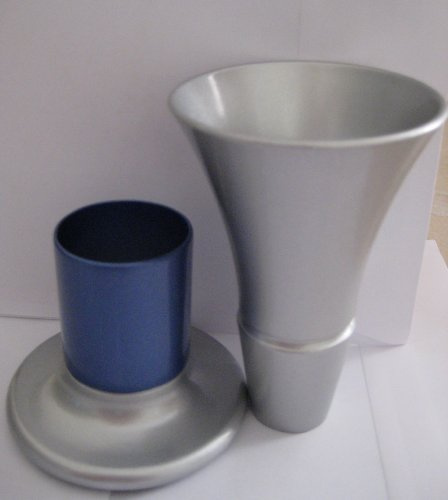 Vino Filtro - Paul Bocuse Vino Decantación Embudo Colador, Aleación de Zinc con Filtro & Goteo Soporte