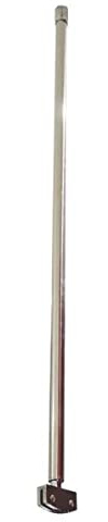 ONDÉE Barre de fixation de plafond verticale pour paroi de douche à acier | Ajustable, Livraison rapide, italienne, Longueur 80 cm, inoxydable chromé, installation simple, entretien facile au quotidien