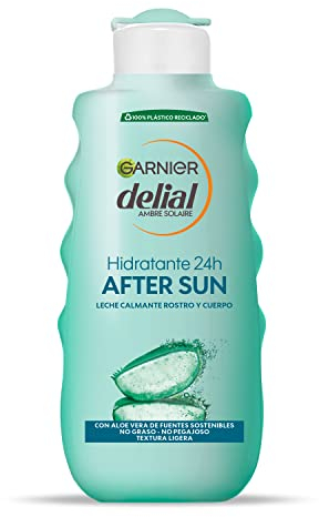 Garnier Delial After Sun Leche Hidratante Calmante con Aloe Vera Natural - 200 ml