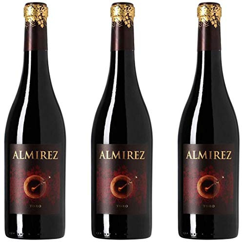 Almirez Vino Tinto - 3 botellas x 750ml - total: 2250 ml
