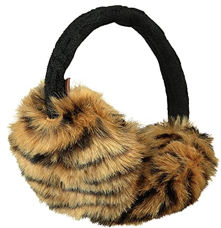 Barts Fur Earmuffs Brown Tiger