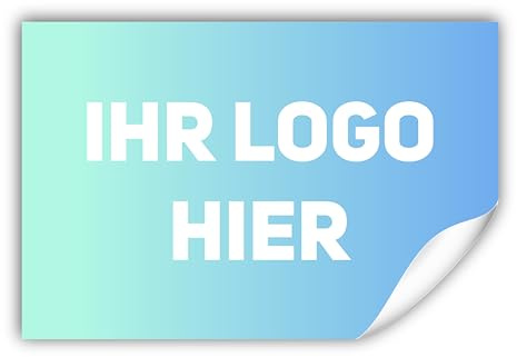 Sticker selbst gestalten mit eigenem Motiv - Individuell einsetzbar selbstklebend mit Vorschau personalisiert (50)