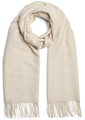 PIECES Damen Pcnoah Long Scarf Noos Bc Schal 17141084,Whitecap Gray,Einheitsgröße