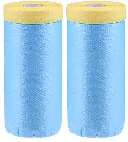 Autolack Aerosolfolie Schutzfolie für Möbeldekoration Staubdichte Kunststofffolie Schutzfolie für Sprühfarbe Länge 20m 25m 2