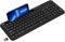 cimetech USB & Bluetooth Keyboard, Wireless Keyboard Ergonomic 2.4G Silent UK Layout with 3 Channels Multi-Device for iOS, Android, Windows, Smartphone