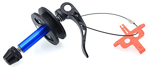 Fahrrad-Dummy-Nabenkettenhalter,KOCAN Fahrradkettenhalter Fahrrad Kettenhalter Halter Fahrrad Dummy Naben Kettenhalter Rennrad Kettenreiniger zum Reinigen der Kette Transportieren Schmieren Aufbewahre