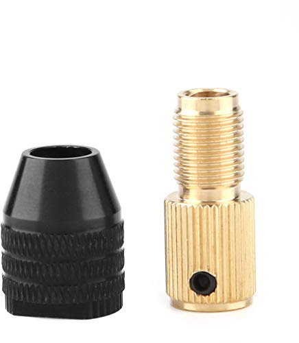 KIMISS Portabrocas Autoajustable en Miniatura para Taladros eléctricos: Accesorio Versátil para Taladrar, Pulir y Esmerilar (KIMISSd4nucta5q7-01)