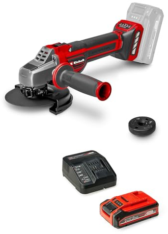 Einhell Professional Akku-Winkelschleifer TP-AG 18/125 CE Q Li Power X-Change (18 V, 900W, Ø 125mm, 33mm Schnitttiefe, Brushless, Konstantelektronik, ohne Trennscheibe, inkl. 4,0Ah Akku und Ladegerät)