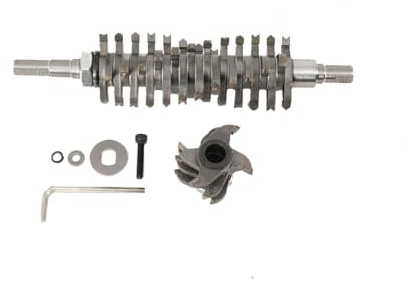 NICCOO Feuille de Fraisage en Carbure Couteau à Ciment Lame de Fraisage en Carbure de Tungstène pour Raboteuse Murale Rabot Electrique Raboteuse Lame Broyeur Lame Raboteuse