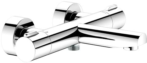 Keuco Wannen-Thermostat Plan blue AP, verchromt