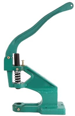 Appuyez sur Rivet Green Machine, Punch 3 Die Grommet Hand Tool Press, 10 Mm Grommets S avec Puissance, Jardin et Outils Flag Kit de Trou Chaud d'origine pour les Sacs de Bâches en Tissu