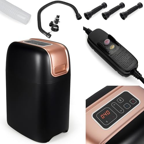 COIL Pompa filtro, pompa gonfiabile SPA, pompa filtro per vasca idromassaggio, pompa da giardino, ugelli d'aria: 129, bolle, riscaldamento a 3 gradi, pompa filtro: 45W 1880l/h