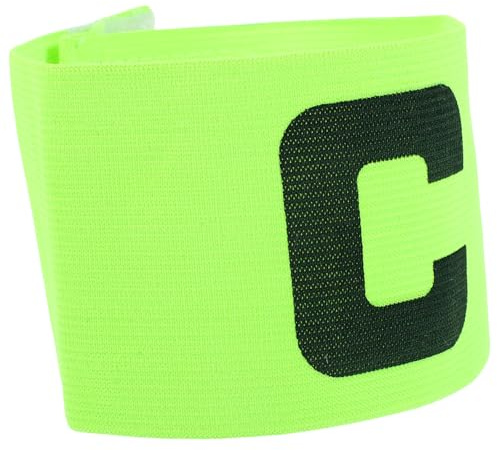 ARTSEWPLY Kapitänsbinde Für Fußball rutschfeste Armbinde Für Mannschaftsführer Sportarmband Für Fußballmannschaften Verschleißfeste Fußballbinde Farbige Kapitänsbinde Für Mannschaftssportart