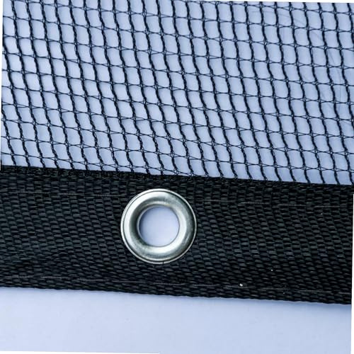 WERKA PRO Filet de Protection Multifonction 100g/m2 5 x 9 m | Polyéthylène, traité anti-UV, polyvalent, robuste, durable, léger, usage extérieur, maille 4 x 6 mm, noir