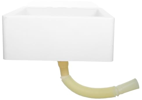SEWOART Wandwaschbecken Wandwaschbecken Waschbecken Für Badezimmer Eckwaschbecken Badezimmerwaschbecken Kleines Toilettenwaschbecken Schwimmendes Badezimmerwaschbecken Badezimmer