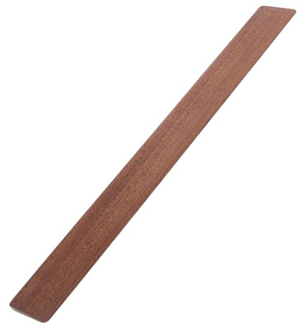 SHINEOFI Holz Türschwellenrampe 2 Zoll Breit 04 Zoll Steigung Echtholz Rampe für Saugroboter Rollstühle und Scooter Schwellenübergang für Hauseingang und Türrahmen