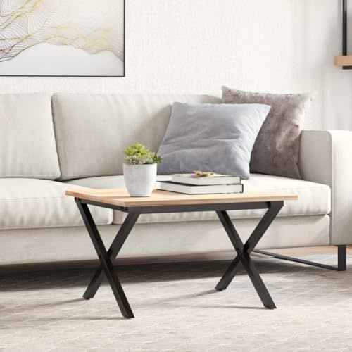 Générique Pieds de Table Basse Cadre en X 50x40x38 cm Acier,Meubles,Accessoires pour Tables,Pieds de Table,357894