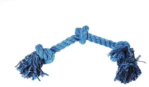 Happy Pet Flossin Fun 3 Knot Rope Toy For Dogs, Small