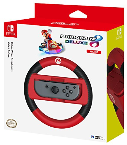 Hori Mario Kart 8 Deluxe - Mario Racing Wheel - Controller forNintendo Switch