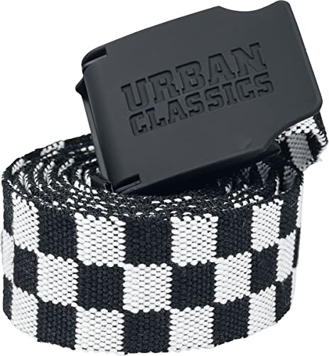Urban Classics UC TB2248 - Lavagna in tela, 150 cm, nero/bianco, Taglia unica