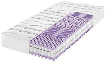 Frankenstolz Allergo Matratze perfekt für Allergiker - Kaltschaum oder Taschenfederkern (Taschenfeder - H4, 80 x 200 cm)