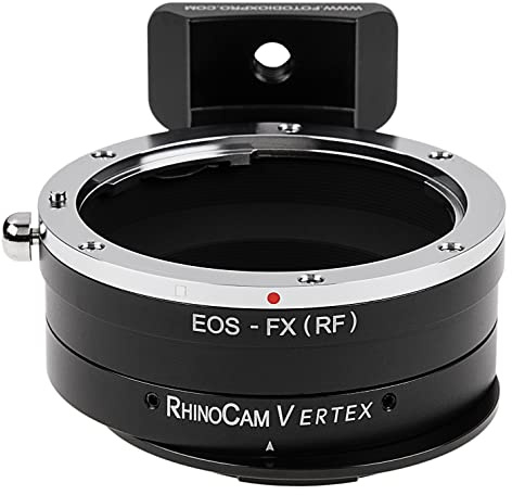 RhinoCam Vertex Rotating Stitching Adapter, Compatible with Canon EOS (EF/EF-S) D/SLR Lens to Fuji X-Series Mirrorless Cameras