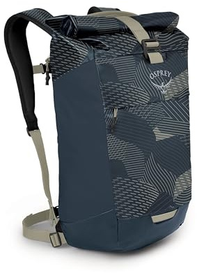 Osprey Transporter Roll Top Rucksack, camo Lines Print