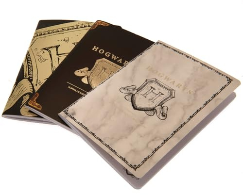 HARRY POTTER A6 Notebooks Three Pack