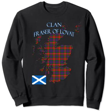 Fraser of Lovat Schottischer Clan Tartan Schottland Sweatshirt