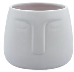 VINTHERA Moa Pot Géométrique Céramique 13 x 11 cm