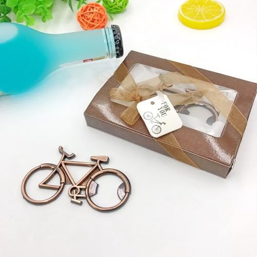 Jinpojun Fahrrad-Flaschenöffner, Bier Flaschenöffner, Vatertagsgeschenk, Bieröffner im niedlichen Geschenkkarton für Männer Die Alles Haben Schwager Vater Ihn Partner Herren Originelle Geschenke