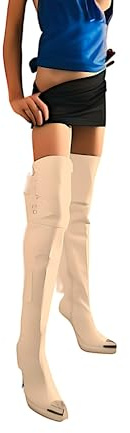 Divas World Mini jupe moulante sexy pour femme, taille haute, taille haute, tailles 34-52, Noir , 48