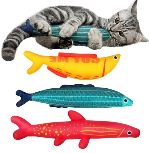 Katzenminze Spielzeug - Fisch Set