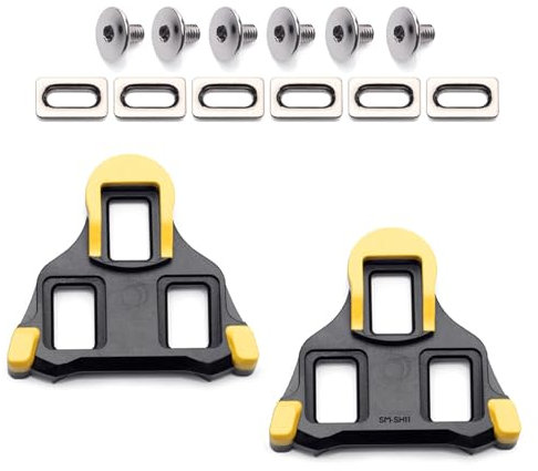 Fazvncv Rennradpedale und Schrauben, Fahrradpedalklampe für drinnen und draußen, Fahrradpedale, Schuhe, Fahrradzubehör