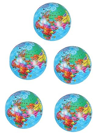 KOMBIUDA 10st Zum Stressabbau Unterrichtsglobus Geografische Mini-globen Tellurion- Für Mini Tellur Desktop-erdkugel Pädagogisches Tellurium Schaum