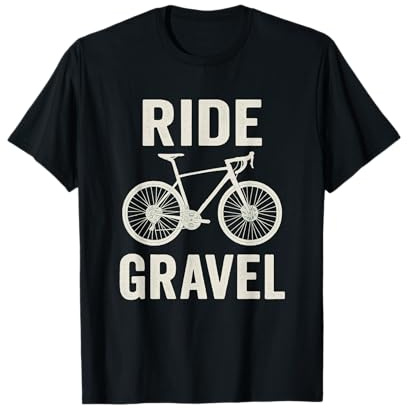 Ride Gravel, vélo de gravier, vélo de gravier, équitation de gravier T-Shirt